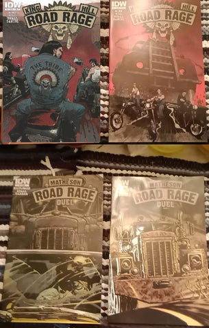 Road Rage #1 2 3 4 (Set) - IDW - 2012- Joe Hill Stephen King