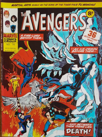 The Avengers #79 - British - Marvel Comics - 1975