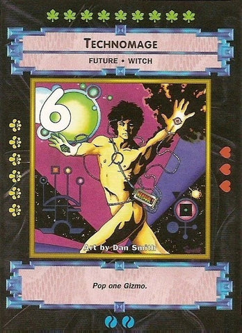 "Technomage" - Xxxenophile CCG Card
