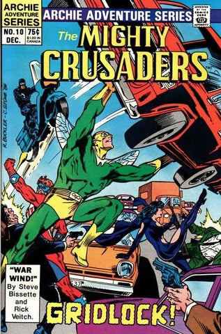 The Mighty Crusaders #10 - Archie Adventure Series - 1984
