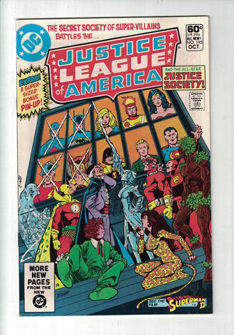 Justice League America #195 - DC Comics - 1981