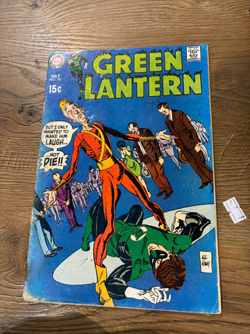 Green Lantern #70 - DC Comics - 1969