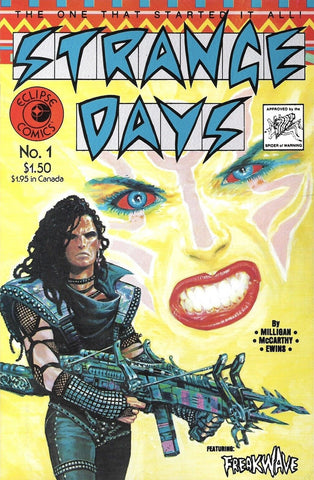 Strange Days #1 - Eclipse Books - 1984