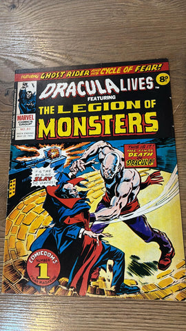 Dracula Lives #83 - Marvel Comics / British - 1976