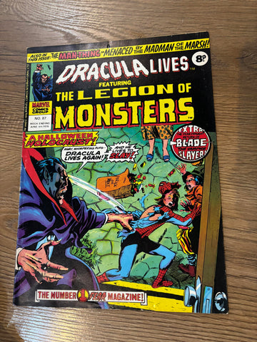 Dracula Lives #87 - Marvel Comics - June 1976 - British