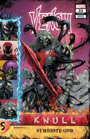 Venom #33 (LGY #198) - Marvel Comics - 2021 - Kirkham Trade Dress Variant