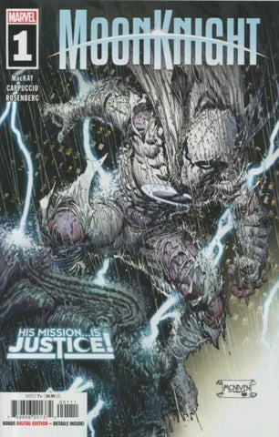 Moon Knight #1 - Marvel Comics - 2021 - McNiven Cover