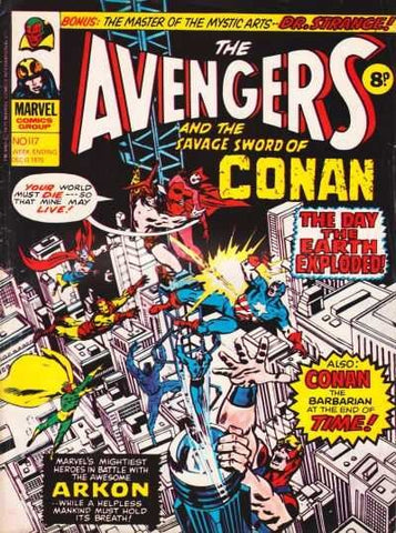 The Avengers #117 - Marvel Comics / British - 1975