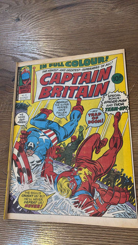 Captain Britain #22 - Marvel/British Comics - 1977