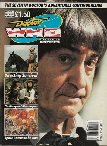 Doctor Who Magazines #161, 163, 164 & 165 - Marvel - 1990