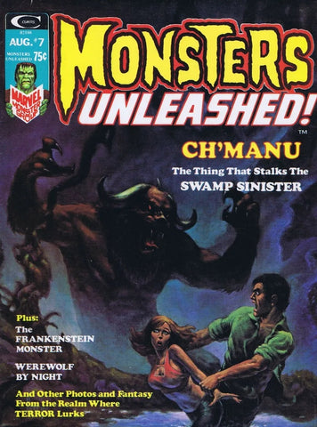 Monsters Unleashed #7 - Marvel Comics / Curtis Magazines - 1974