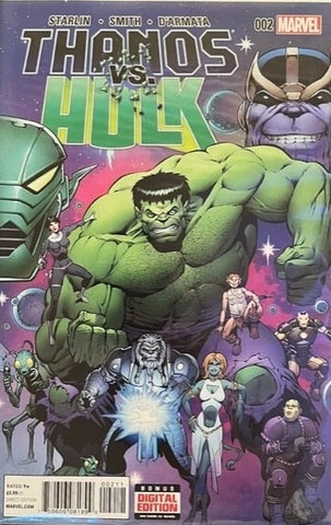 Thanos Vs Hulk #2 - Marvel Comics - 2015