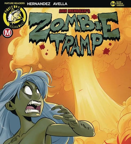 Zombie Tramp #84 - Action Lab - 2022 - Variant Cover