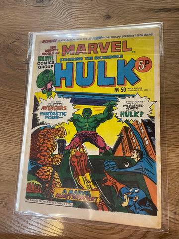 Mighty World of Marvel #50 - Magazine Management - September 16th 1973