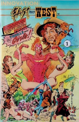East Meets West #1 - Innovation Comics - 1990 - Dave Stevens Inks