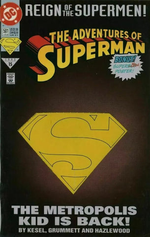 Adventures Of Superman #501 - DC Comics - 1993
