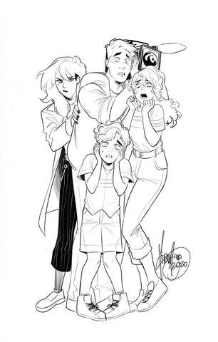 Specter Inspectors #1 - Boom Box - 2021 - Incentive Mirka Andolfo B&W Virgin