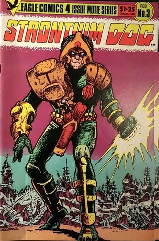 Strontium Dog #3 - Eagle Comics - 1986