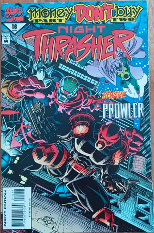 Night Thrasher #16 - Marvel Comics - 1993
