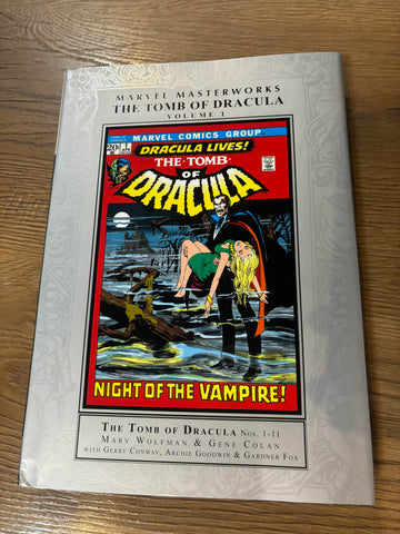 Marvel Masterworks Tomb of Dracula Vol 1 - Marvel Comics - 2021 - Hardback - Marv Wolfman