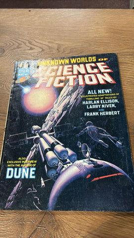 Unknown Worlds Of Science Fiction #3 - Curtis Magazines - 1975