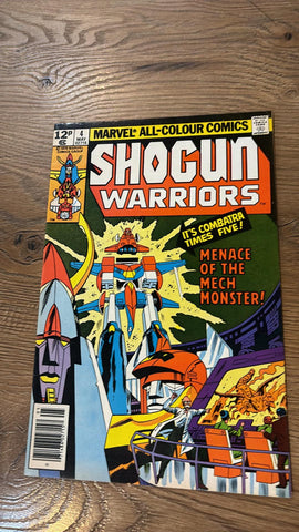 Shogun Warriors #4 - Marvel Comics - 1979