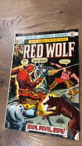Red Wolf #6 - Marvel Comics - 1973