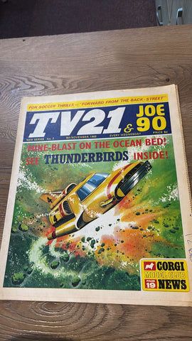 TV21 & Joe 90 #7 - City Magazines Ltd - 1969
