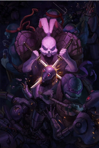 TMNT Usagi Yojimbo Wherewhen #1 - IDW - 2023 - AARON BARTLING VARIANT