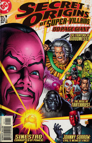 Secret Origins Of Super Villains: 80-Page Giant #1 - DC Comics - 1999
