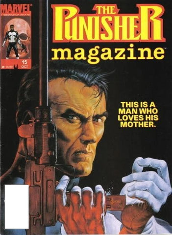 The Punisher Magazine #15 - Marvel Comics - 1990