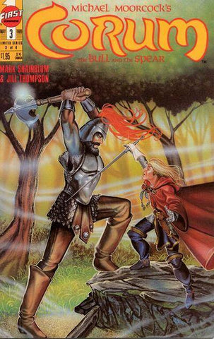 Corum: The Bull and the Spear #3 - First Comics - 1989
