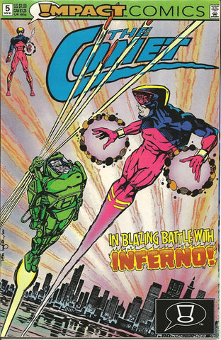 The Comet #5 - Impact Comics - 1991