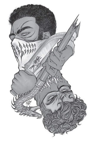 House of Slaughter #1 - Boom! Studios - 2021 - Lacchei B&W Virgin Variant