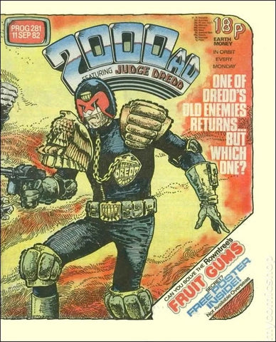 2000AD Comic Prog #281 - #288 (8x Comics RUN) - 1982