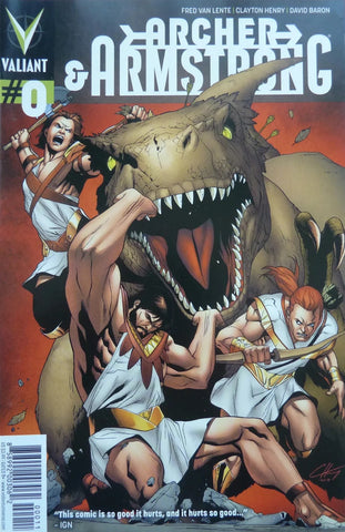 Archer & Armstrong #0 - Valiant Comics - 2013