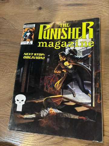 Punisher Magazine #9 - Marvel Magazines - 1990