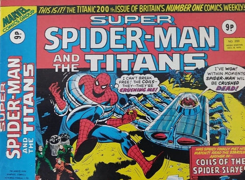 Super Spider-Man #200 - Marvel Comics/British - 1976