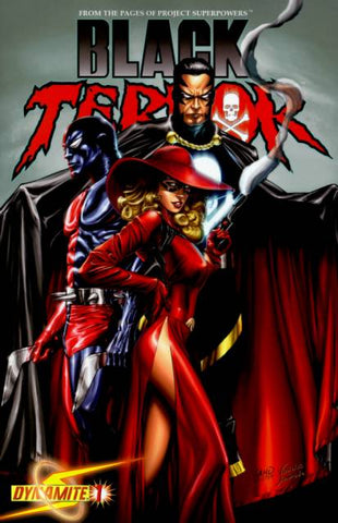Black Terror #1 2 3 (Set of 3x Comics) - Dynamite - 2008
