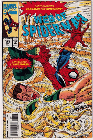 Web of Spider-Man #107 - Marvel Comics - 1993