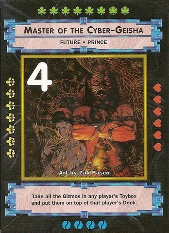 "Master Of The Cyber-Geisha" - Xxxenophile CCG Card
