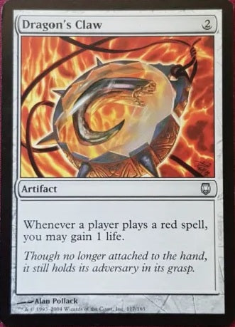 Dragon's Claw x3 - Magic The Gathering Card (three cards)