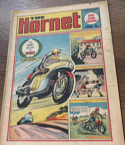 The Hornet Comic #445 446 447 448 - British Comic - 1972