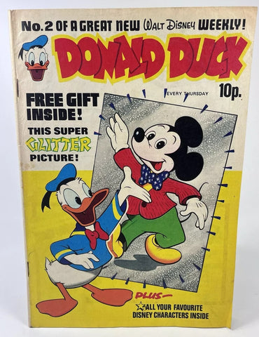Donald Duck Weekly Comic #1 - UK IPC Disney - 1975