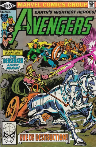 Avengers #208 - Marvel Comics - 1981