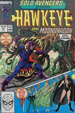 Solo Avengers #20 - Marvel Comics - 1989