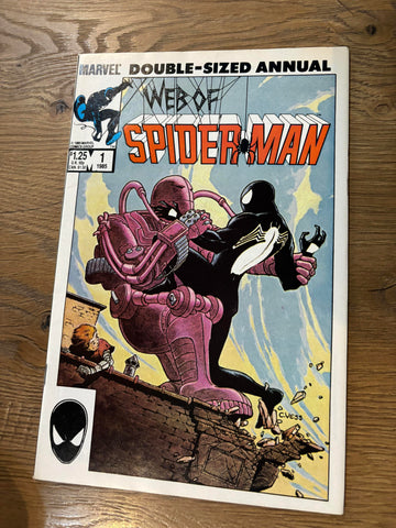 Web of Spider-Man Annual #1 - Marvel Comics - 1985