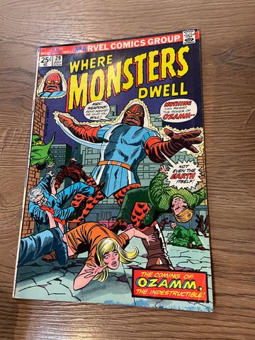 Where Monsters Dwell #29 - Marvel Comics - 1974