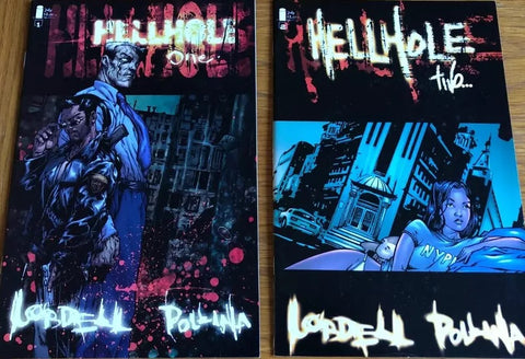 Hellhole: Lobdell Pollina #1 & #2 - Image Comics - 1999