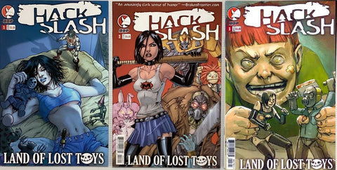 Hack/Slash: Land Of Lost Toys #1 2 3 (3x Comics RUN) - DDP - 2005/6